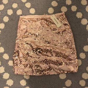 NWT Sequin Skirt